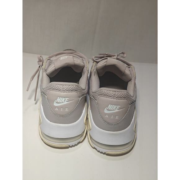 Nike Air Max Beige White Lace Up Mesh Synthetic Low Top Athletic Sneaker main image 4